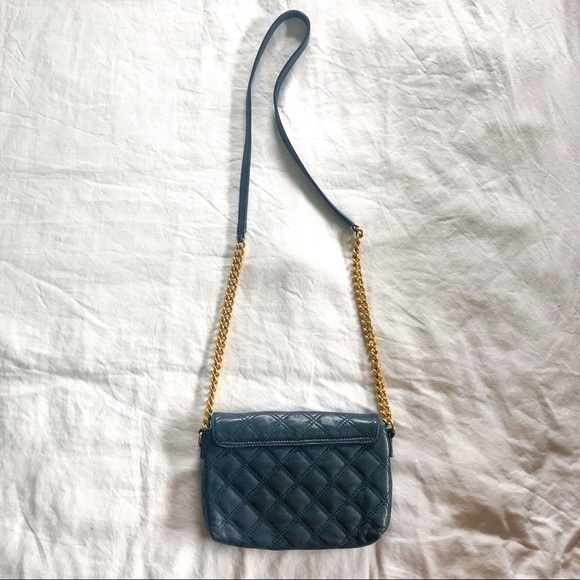 Marc Jacobs Single teal leather crossbody bag - Picture 3 of 10